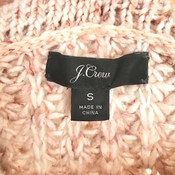 J. Crew Button Detail Chunky Knit Pullover Sweater - Picture 7 of 13